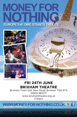 Money for Nothing - No. 1 Dire Straits Tribute - Friday 24 June 7.30 pm