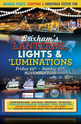 Brixham's Winter Festival - Saturday 26 November