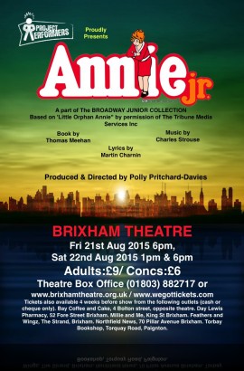 annie jr - 22nd August 6pm