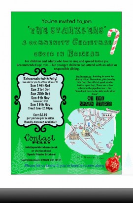 A Christmas community choir in Brixham - Sunday 4 November 2018 11 am