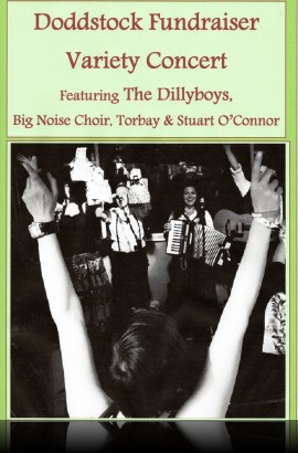 Doddstock Fundraiser Variety concert - Friday 30 June 7.30 pm