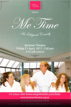 Lesser Spotted Theatre - 'Me Time' - Friday 21 April 7.30 pm