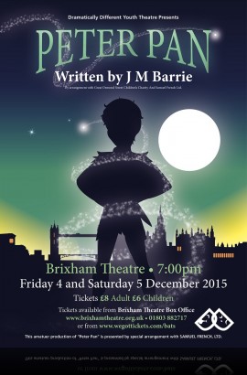 Peter Pan - Saturday 5 December