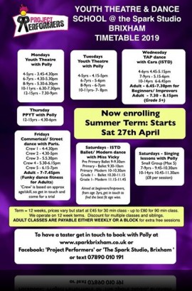 The Spark Summer Term Classes