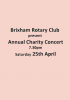 brixham Rotary Club concert 25th April