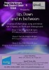 'Up, Down and In-Between' -Sunday 24 March 2 pm