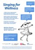 'Singing for Wellness' - 11 weeks Mondays 10 to 11.30 am